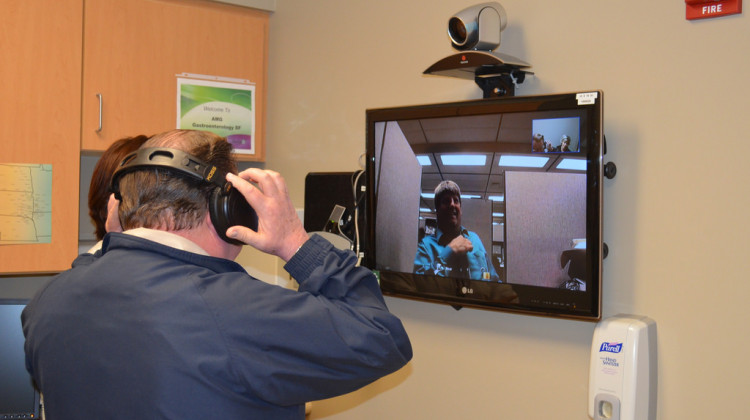 Telemedicine allows patients to receive some medical services through technology like video conferencing. - File Photo: U.S. Department of Agriculture