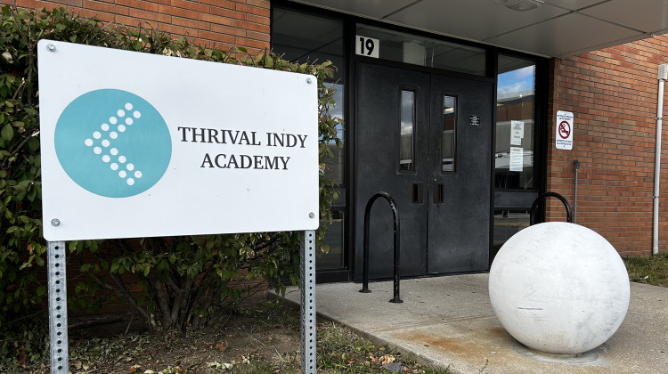 Thrival Indy Academy is located in Arlington Middle School on the city's northeast side. - Eric Weddle / WFYI