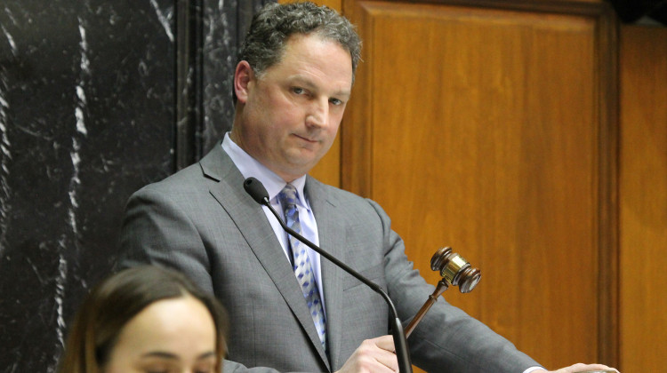 House Speaker Todd Huston (R-Fishers) said it was a complicated bill and lawmakers have to be careful in situations where there’s a significant fiscal impact. - Lauren Chapman/IPB News