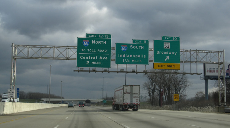 Gov. Eric Holcomb announced he won’t move forward with a plan to toll Indiana’s interstate highways. - Ken Lund/Flickr