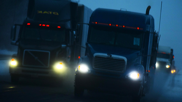 Truck drivers had sued Indiana over a 35 percent rate hike on the Indiana Toll Road. - Justin Hicks/IPB News