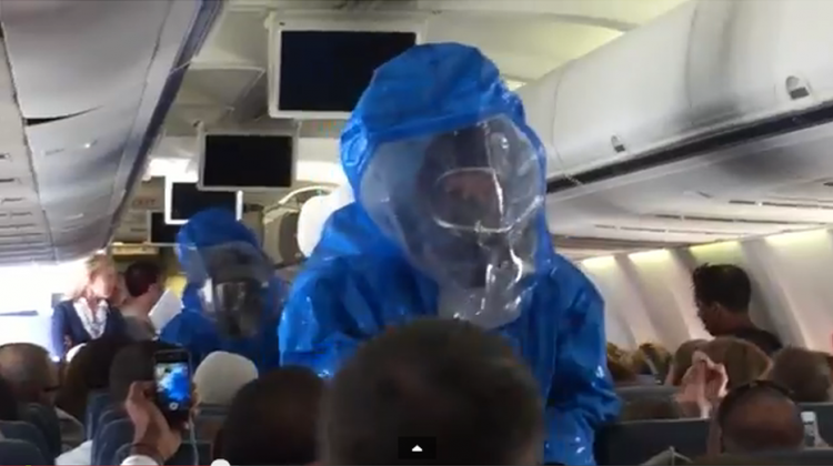 Ebola Joke Triggers Passenger's Removal From US Airways Flight