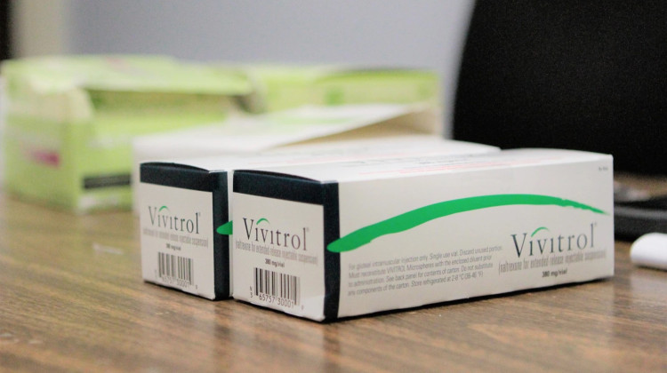 Vivitrol is one of three FDA-approved medications for treating opioid use disorder. - Paige Pfleger / Side Effects Public Media