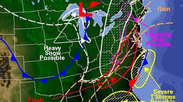 Big Travel Day Could Be A Big Mess Due To Weather