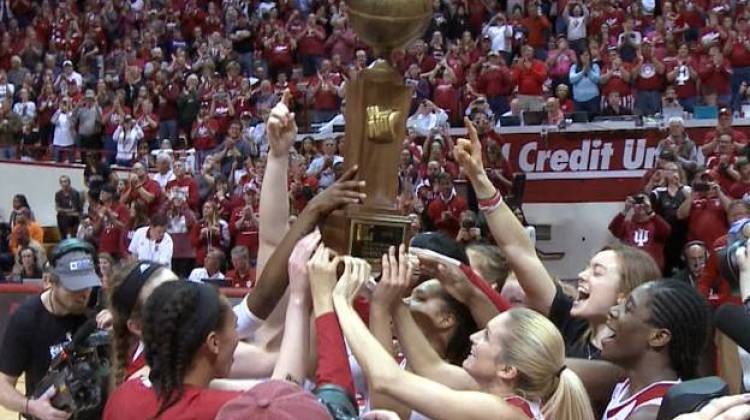 "Banner Up:" Indiana Women's Basketball Wins WNIT Title