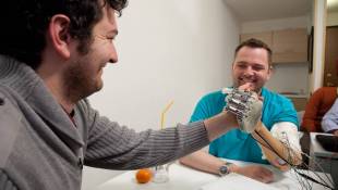 An Artificial Arm Gives One Man The Chance To Feel Again