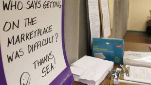 Obamacare Rolls Into N.H. Like A Political Campaign — And Wins