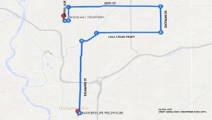 Funeral Process Route for Fallen IMPD Officer Perry Renn