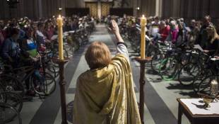 Blessed Be Thy Bicycle: New York Riders Roll Into Church
