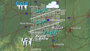 Winter Storm Warning Issued For Central Indiana