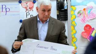 Pence Pitches Preschool Plan At Program In Indy