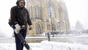 Three Words For Getaway Day: Soggy, Sloppy And Snowy