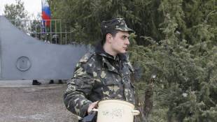 Ukrainian Troops' Departure From Crimea Isn't A Simple Matter