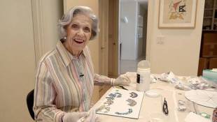 93-Year-Old's Stamp Art Opens Door To Collecting and Creativity
