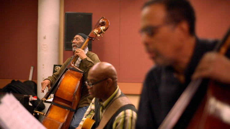 Ron Rehearses with Stanley Clarke and Russell Malone