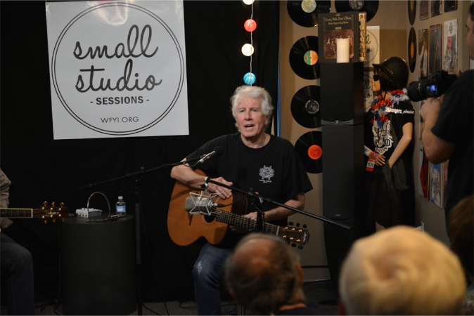 Graham Nash visits WFYI's Small Studio Session