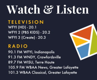 WFYI WBAA Watch Listen