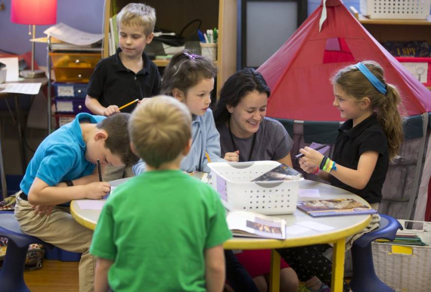 IPS Center for Inquiry School 84, Indy Star photo by Robert Scheer