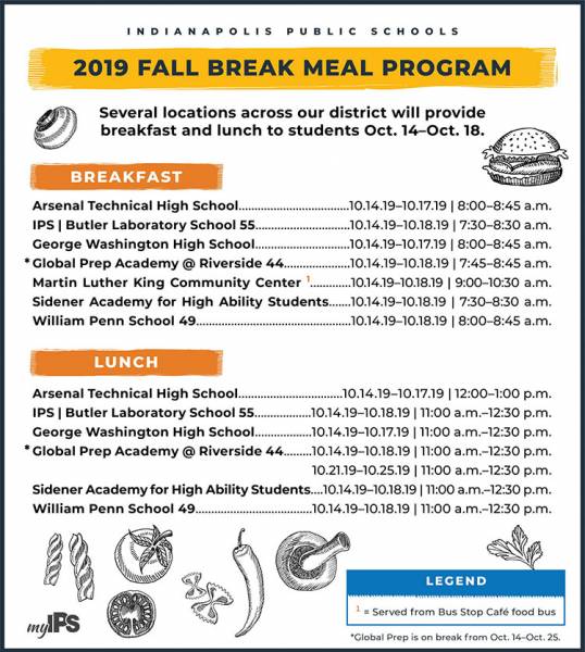 IPS Feeding Students For Free During Fall Break