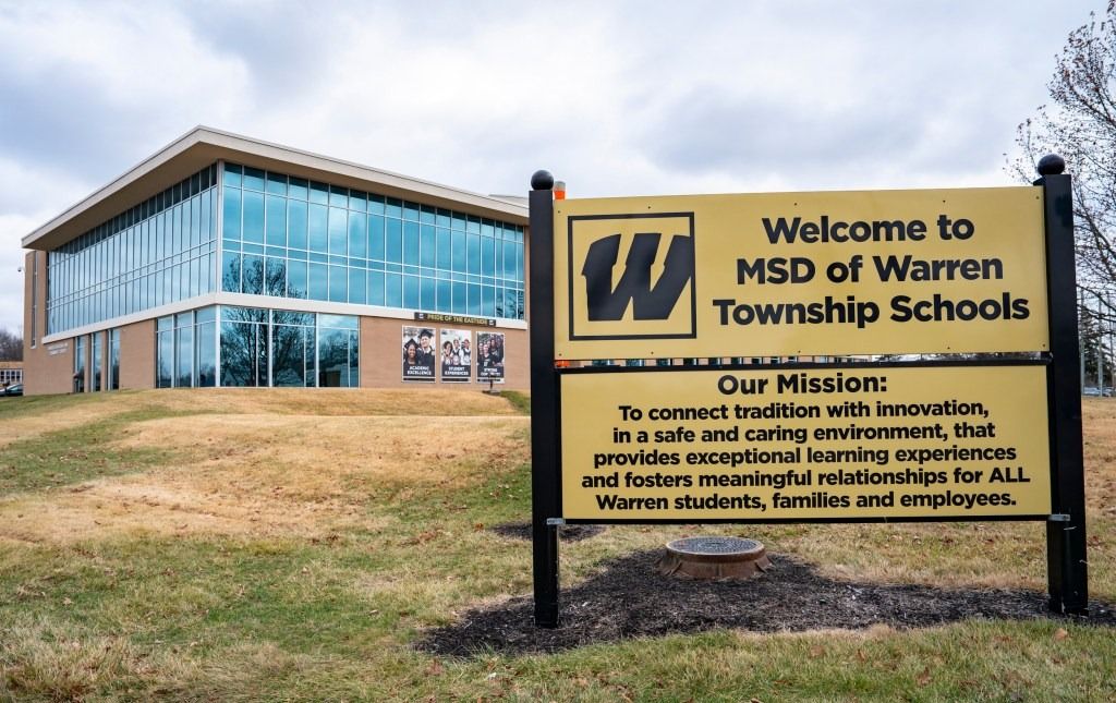 The Warren Township Schools district office is pictured Jan. 9, 2026, in Indianapolis.