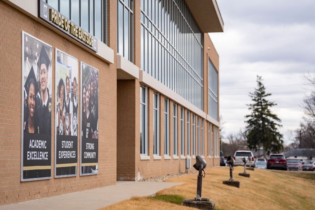 The Warren Township Schools district office is pictured Jan. 9, 2026, in Indianapolis.