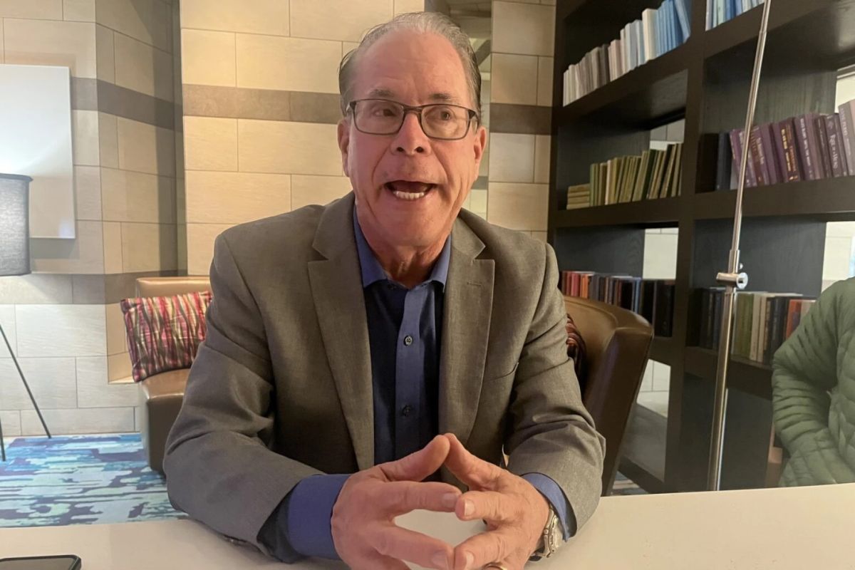 Ind. Gov. Mike Braun discounted the value of an IU degree. The university had no response.