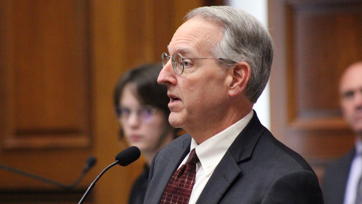 Rep. Matt Pierce (D-Bloomington) argues that whether Republicans acknowledge it or not, the new map would dilute the power of minority voters in Indiana.