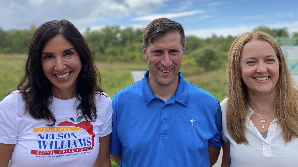 Jennifer Nelson-Williams, Jake Nichols and Kristin Kouka