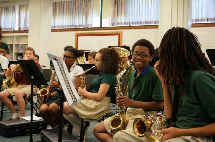 The Oaks Academy in Indianapolis. Photo by Dylan Peers McCoy, Chalkbeat Indiana