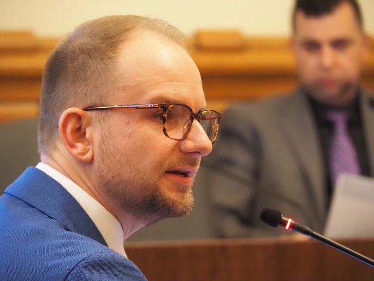 Jason Snead, executive director of the Honest Elections Project, testifies in committee on Monday, Jan. 12, 2026.