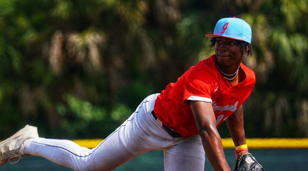Desmond Francis of Indy RBI plays at the youth baseball World Series.