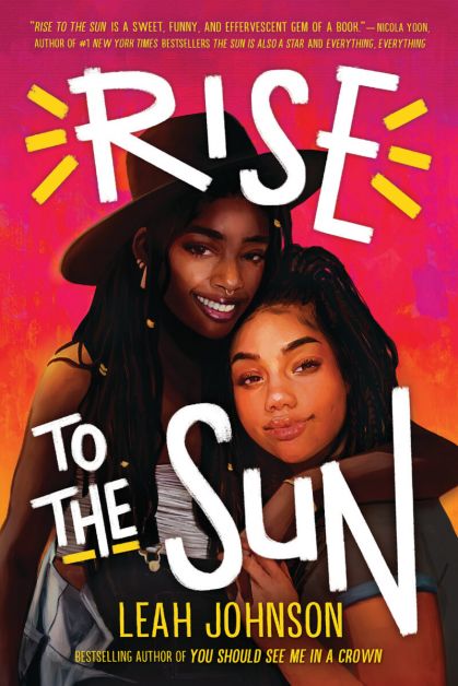 Cover of Leah Johnson's new book, 'Rise to the Sun'