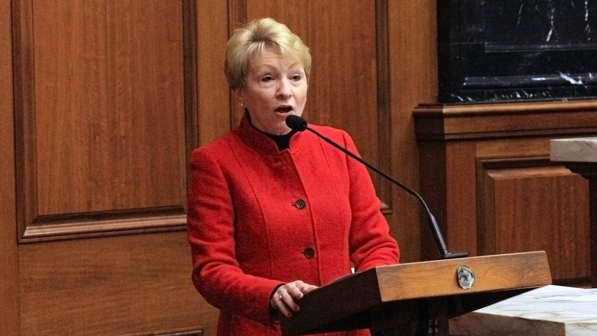 Among the speakers during public comment was former Republican Indiana Lt. Governor Sue Ellsperman, who served under Governor Mike Pence. Ellsperman urged lawmakers to reject the bill.