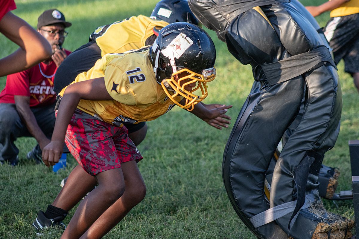In the neighborhood where the Indy Steelers play football, access to quality education is an ongoing issue. Only 7 percent of schools in Indianapolis neighborhoods with mostly Black and Brown families are performing above the state’s average, compared to 47 percent of the schools located in White neighborhoods.