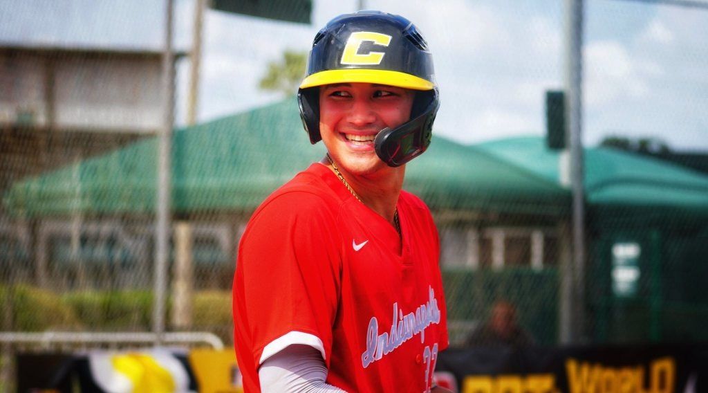 Theo Kramer plays with Indy RBI youth baseball team.
