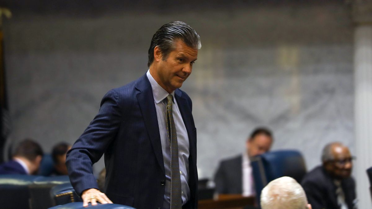 Sen. Ryan Mishler (R-Mishawaka) was absent for several days ahead of the Indiana Senate's third reading session on Thursday, Dec. 11, but showed up soon after it began.