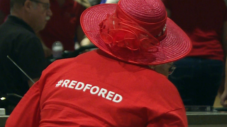 A Year After Massive Red For Ed Rally, Teachers Focus On Advocacy, Fighting Misinformation