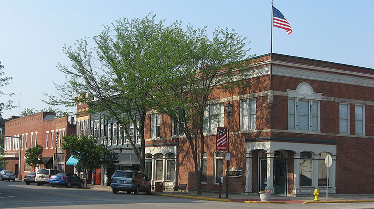 One of the grants went to Seymour for downtown improvement work. - Nyttend/public domain