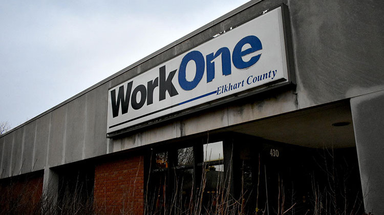 The WorkOne employment office in Elkhart County, one of many such centers that rely on federal WIOA funding across Indiana. - Justin Hicks/IPB News