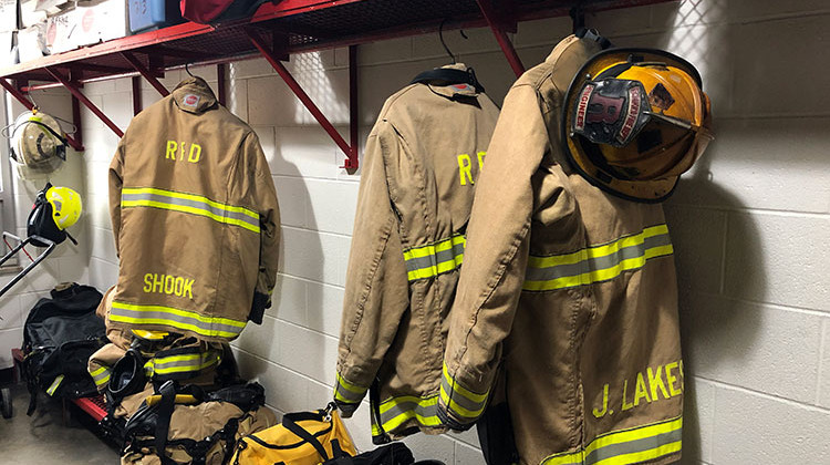 The additional funds can be used for volunteer firefighter gear, clothing, and other equipment needs.  - Brock Turner/WFIU-WTIU News