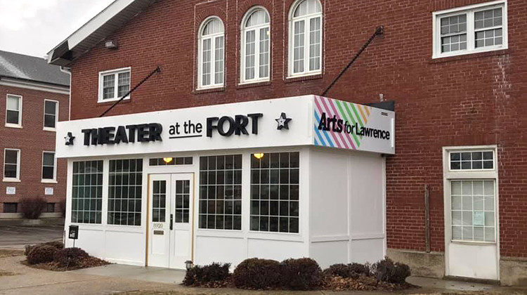 Theater at the Fort is part of the cultural campus at Fort Harrison. - Courtesy Arts for Lawrence/Facebook