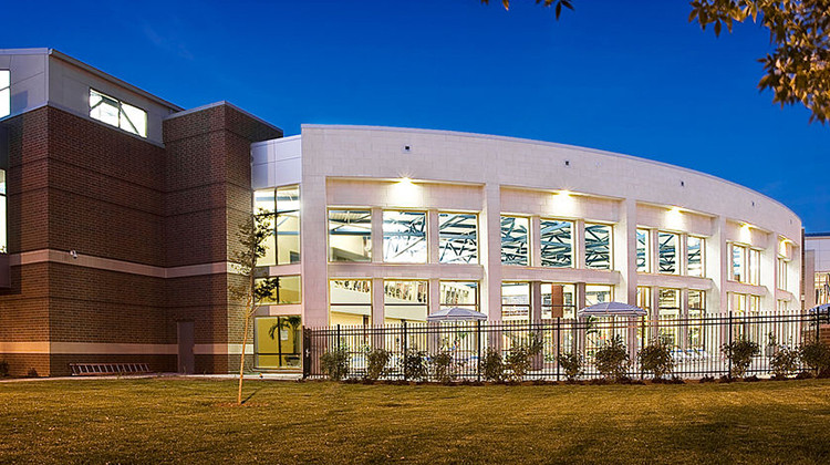 The Student Recreation Center on the campus of Indiana State University. - Tcampbell/public domain