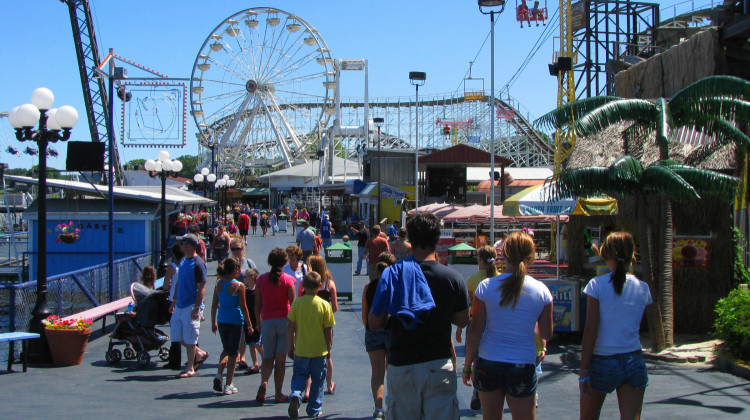 Indiana Beach boardwalk. - Patrick McGarvey/Flickr