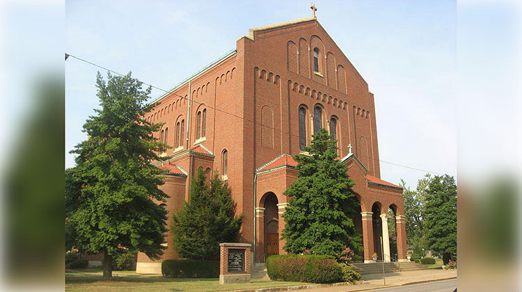 St. Benedict's Cathedral in Evansville. - Nyttend/public domain