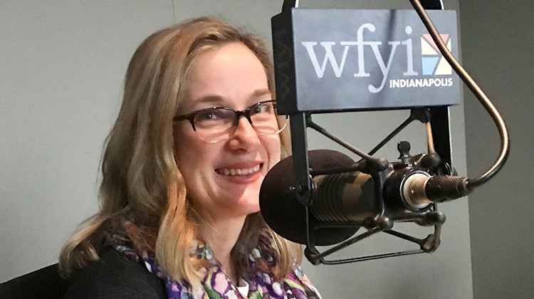 Zionsville Mayor Emily Styron - FILE: Taylor Bennett/WFYI