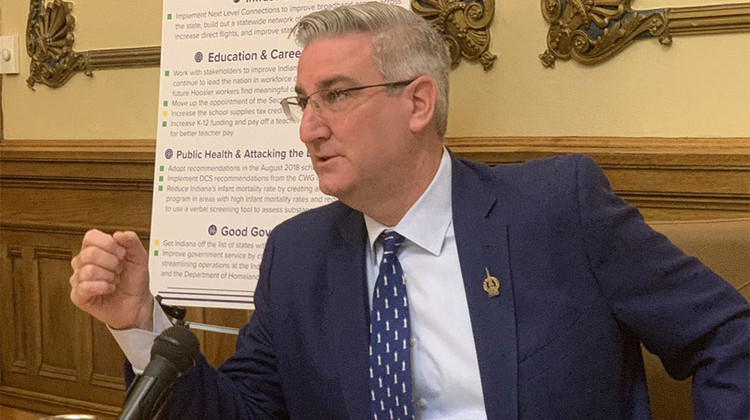 Report: No Wrongdoing Found In Holcomb's Private Jet Flights