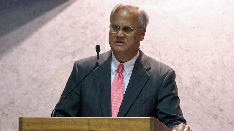 An amendment proposed by the Senate utilities committee chair, Sen. Jim Merritt (R-Indianapolis), altered key parts of the bill. - Brock Turner/WFIU-WTIU