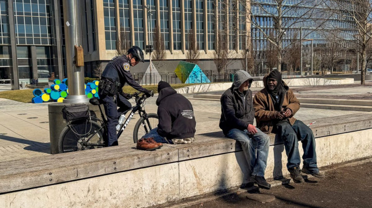 Lugar Plaza is now a park. That means it's easier to make arrests