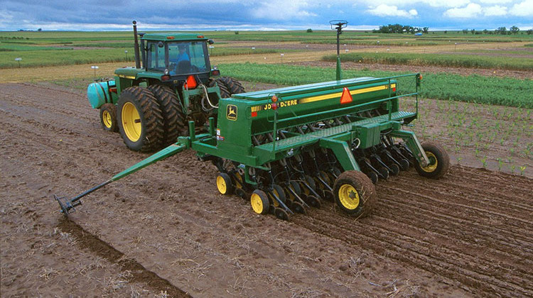 Spring Planting Means Slow-Moving Farm Vehicles On Roads