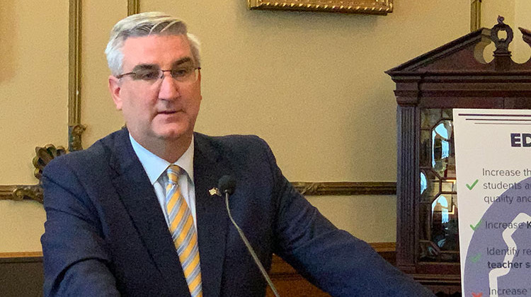 Gov. Eric Holcomb - Brandon Smith/IPB News